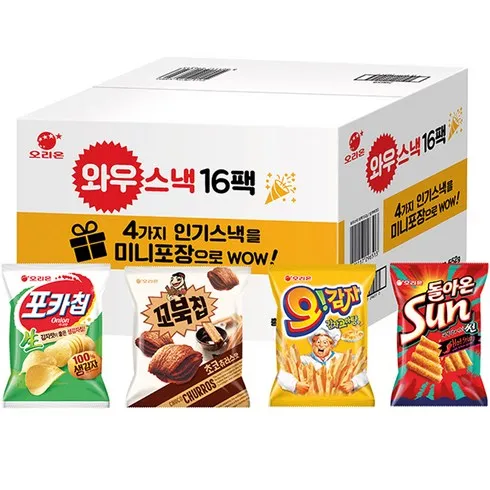 대륙의 실수 과자 Top5 핫템